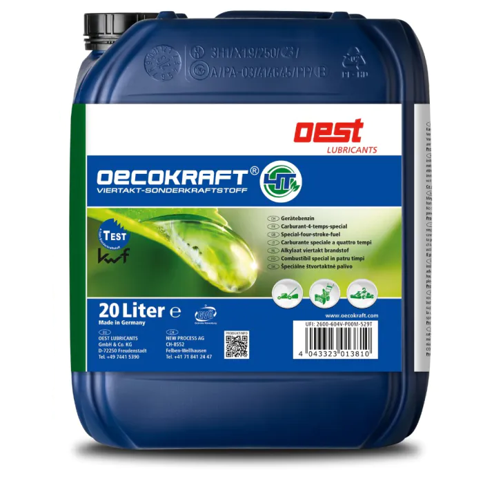 OEST OECOKRAFT® 4T Sonderkraftstoff - 20 Liter Gebinde