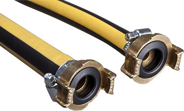 Wasserschlauch TigerflexPLUS, EPDM 1/2" 20m mit 2 Klauen-Kupplungen