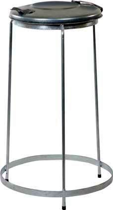 Dreibeingestell 120L stb.mit Stahldeckel vzkt.