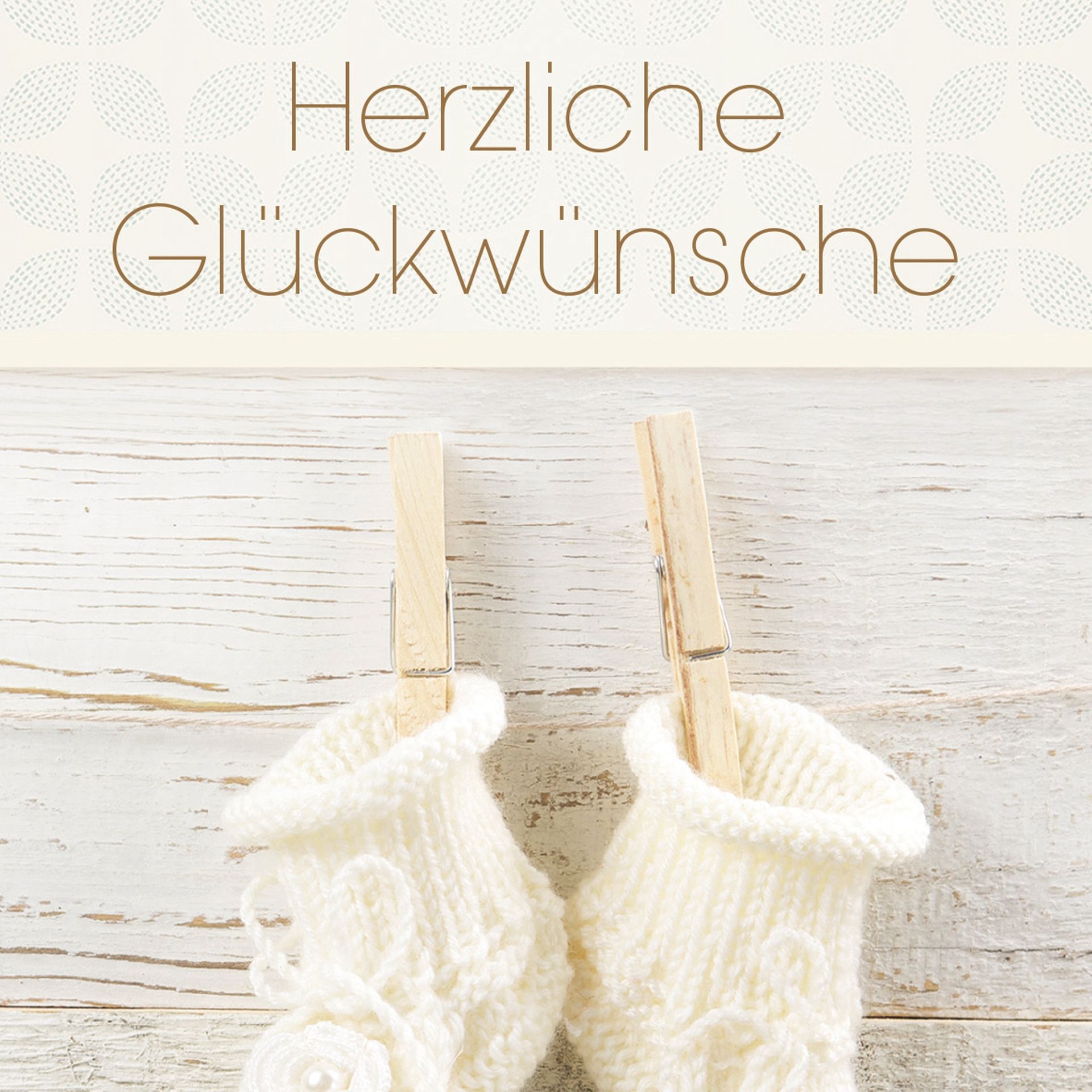Faltkarte Baby 10 St./Pack. +Umschl.