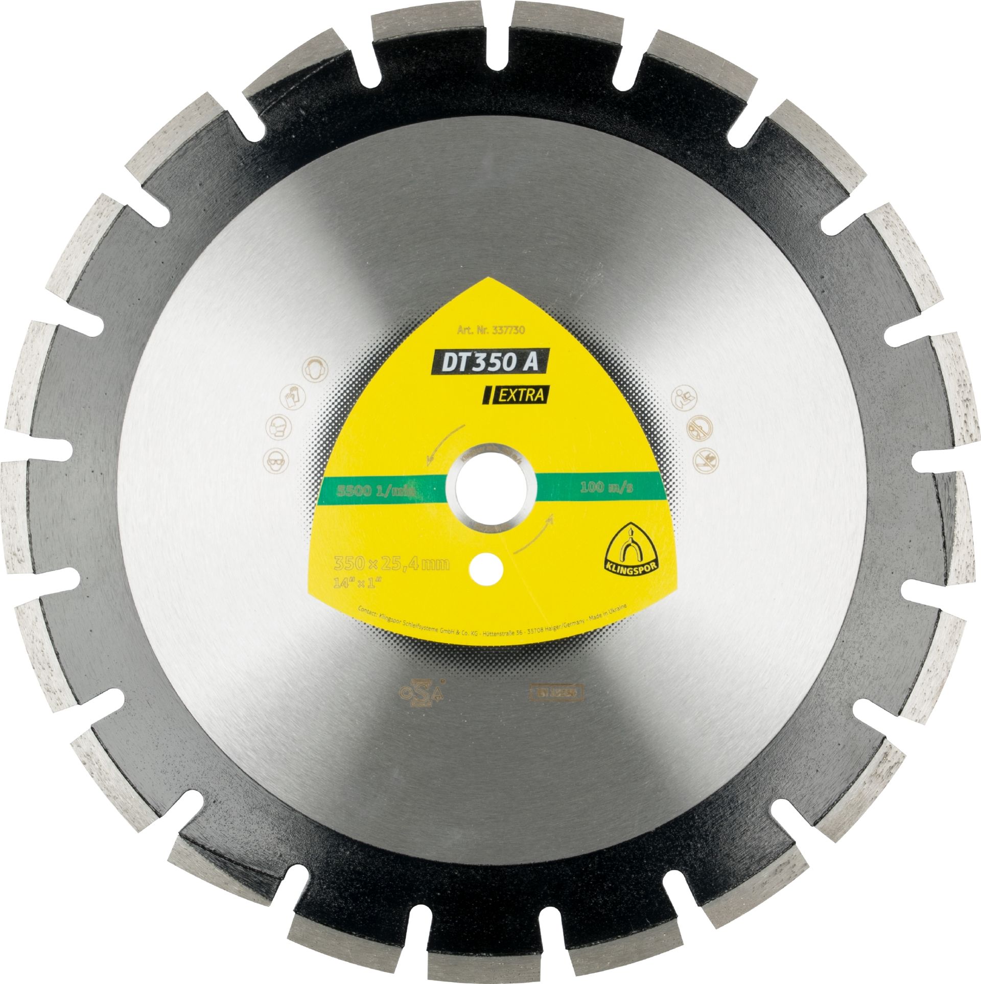 Klingspor DT 350 A Diamanttrennscheiben