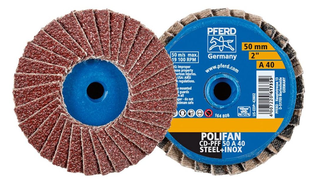 PFERD Combidisc-MiniPolifan, Lamellen