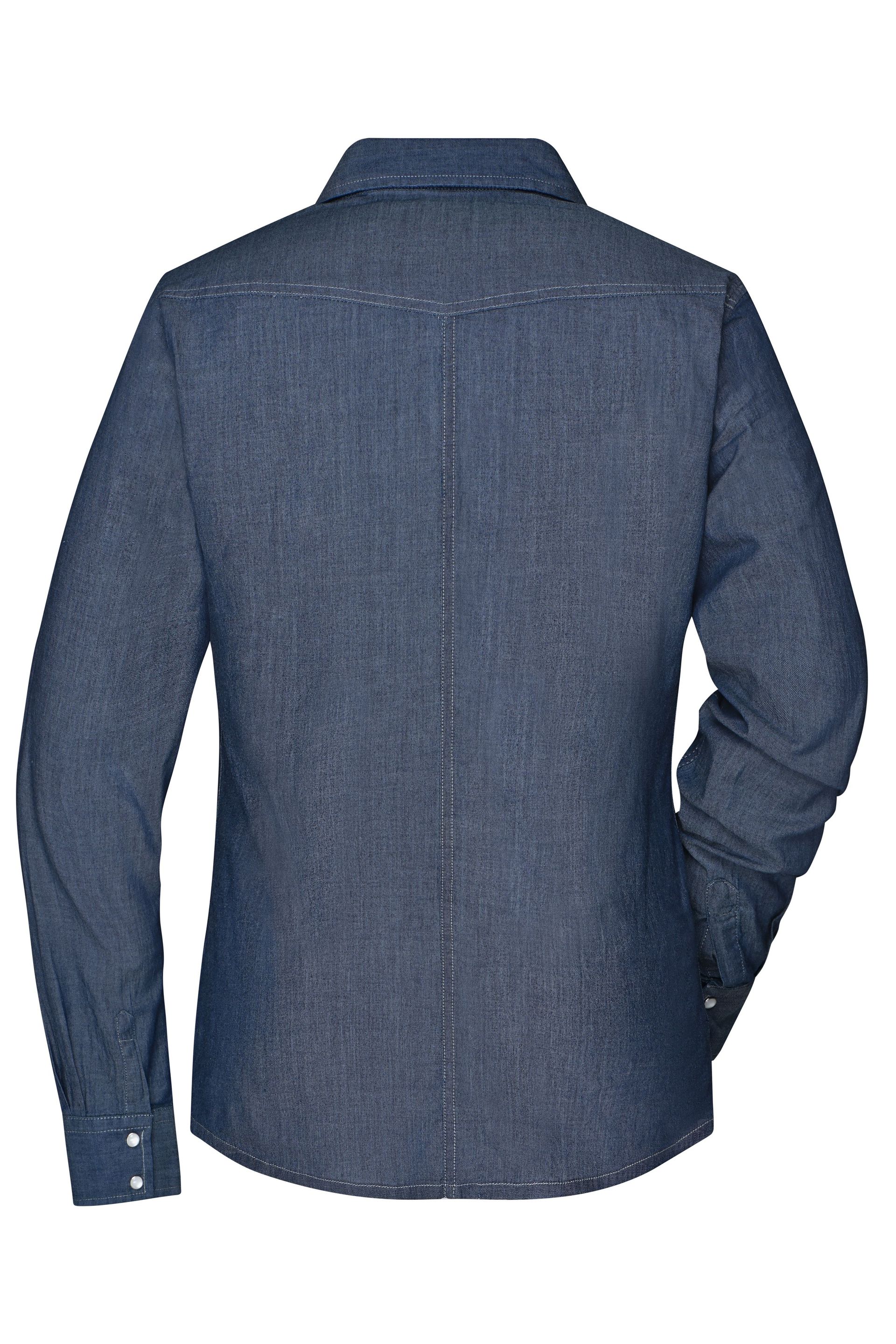 James & Nicholson JN628 Damen-Hemd, Blau (dden), Gr. 2XL