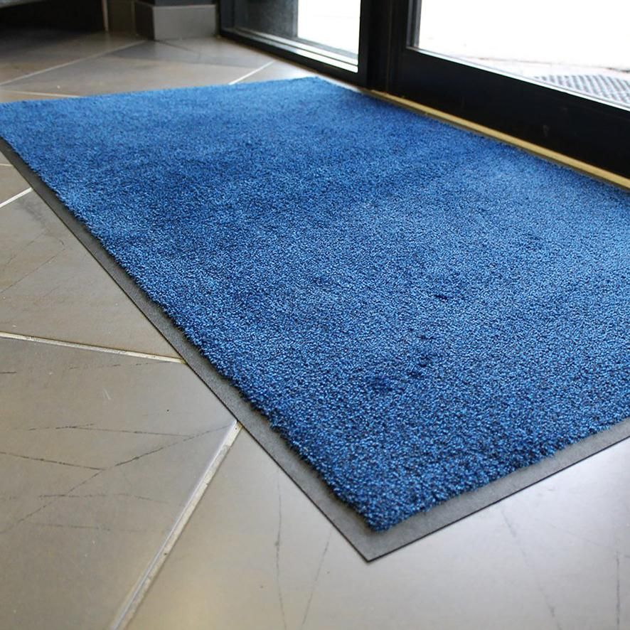 Sauberlaufmatte COBAwash schwarz/blau B60xL85 cm