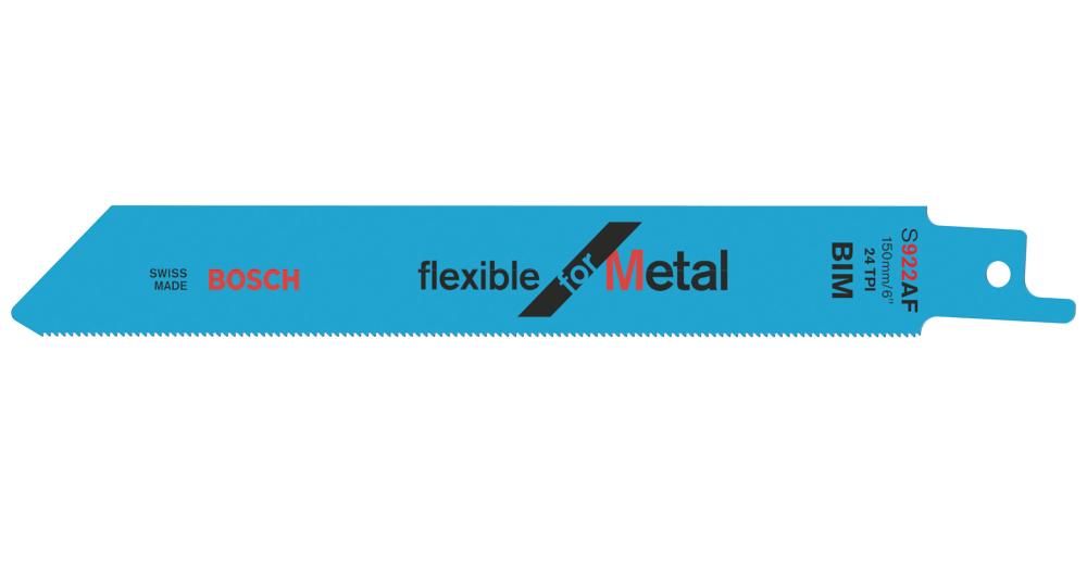 Säbelsägeblatt S 922 AF Bosch VE à 5 Stück Flexible for Metal