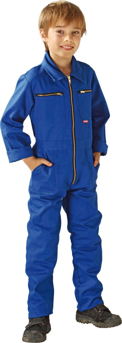 Kinderoverall, 100%BW,290g/qm, Gr. 110/116,kornbl.PLANAM