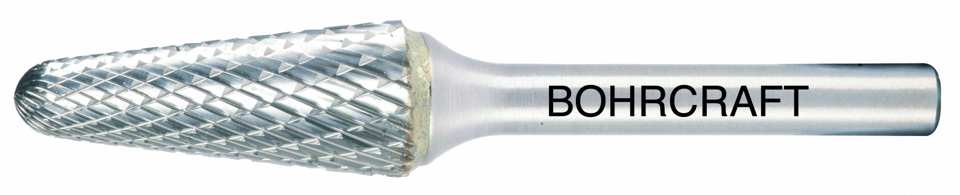 Bohrcraft HM-Frässtift Form L Rundkegel