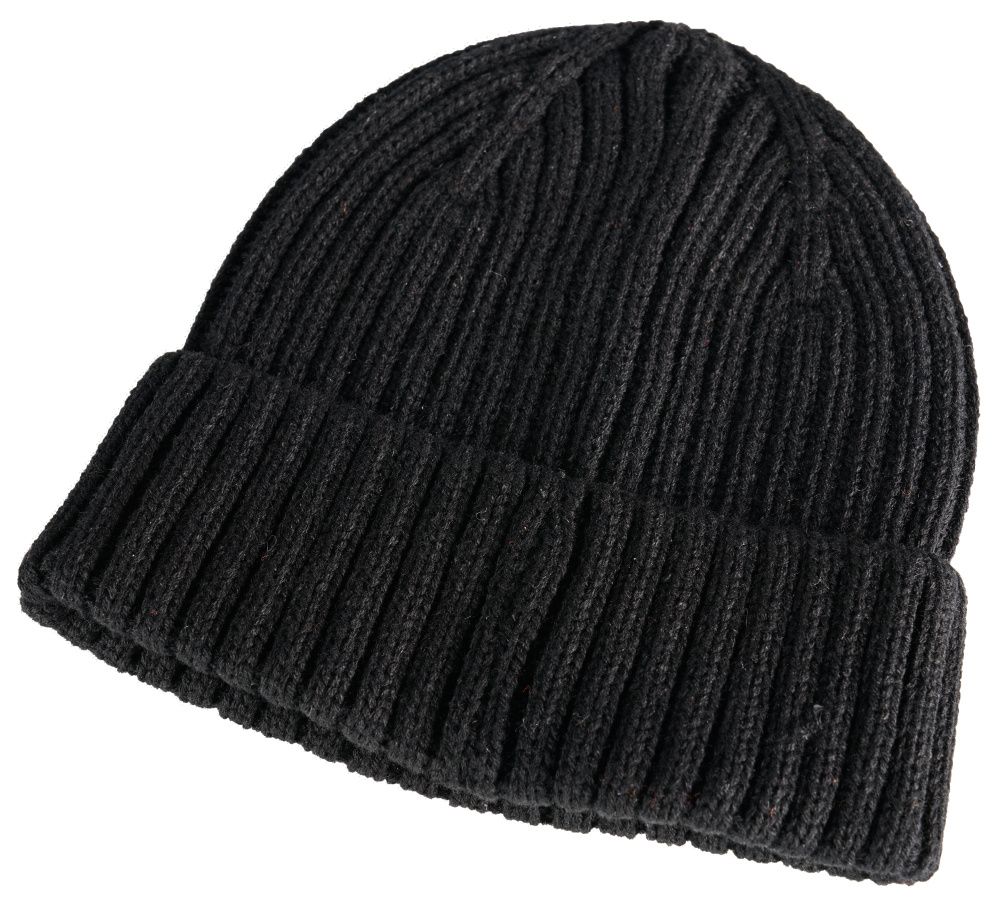 Strickmütze Schwarz, ONE