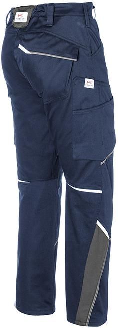 Damenhose ICONIQ, dunkelblau/anthrazit, Gr.52 Kübler