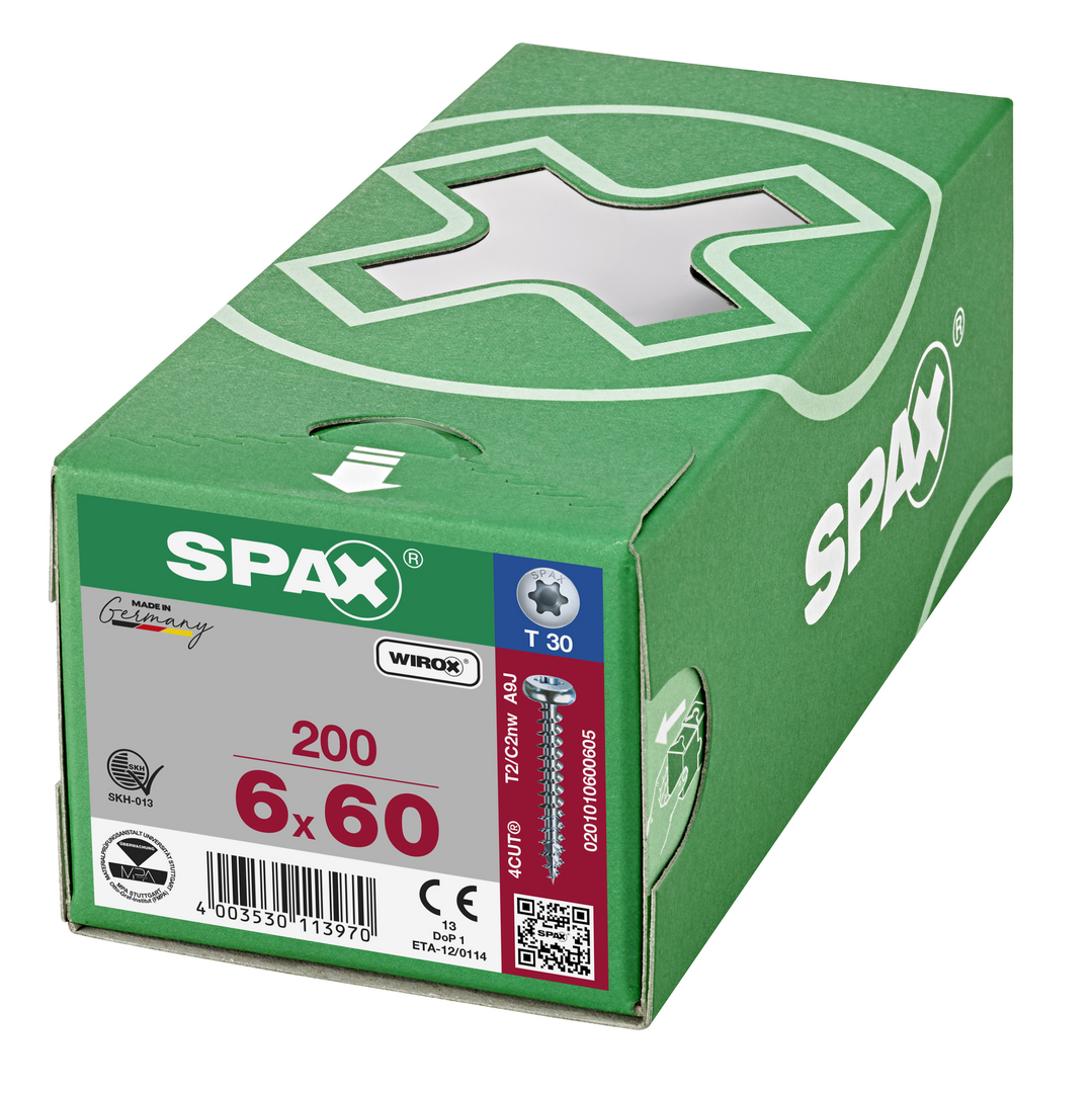 SPAX Halbrundkopf T-STAR plus VG