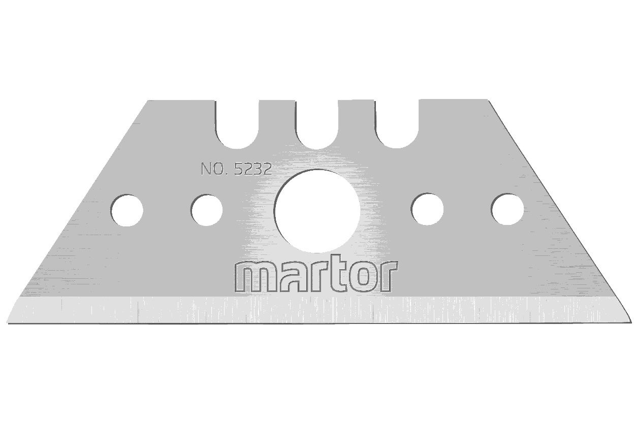 MARTOR Ersatzklinge TRAPEZKLINGE 5232 Breitschliff | 10 Stück