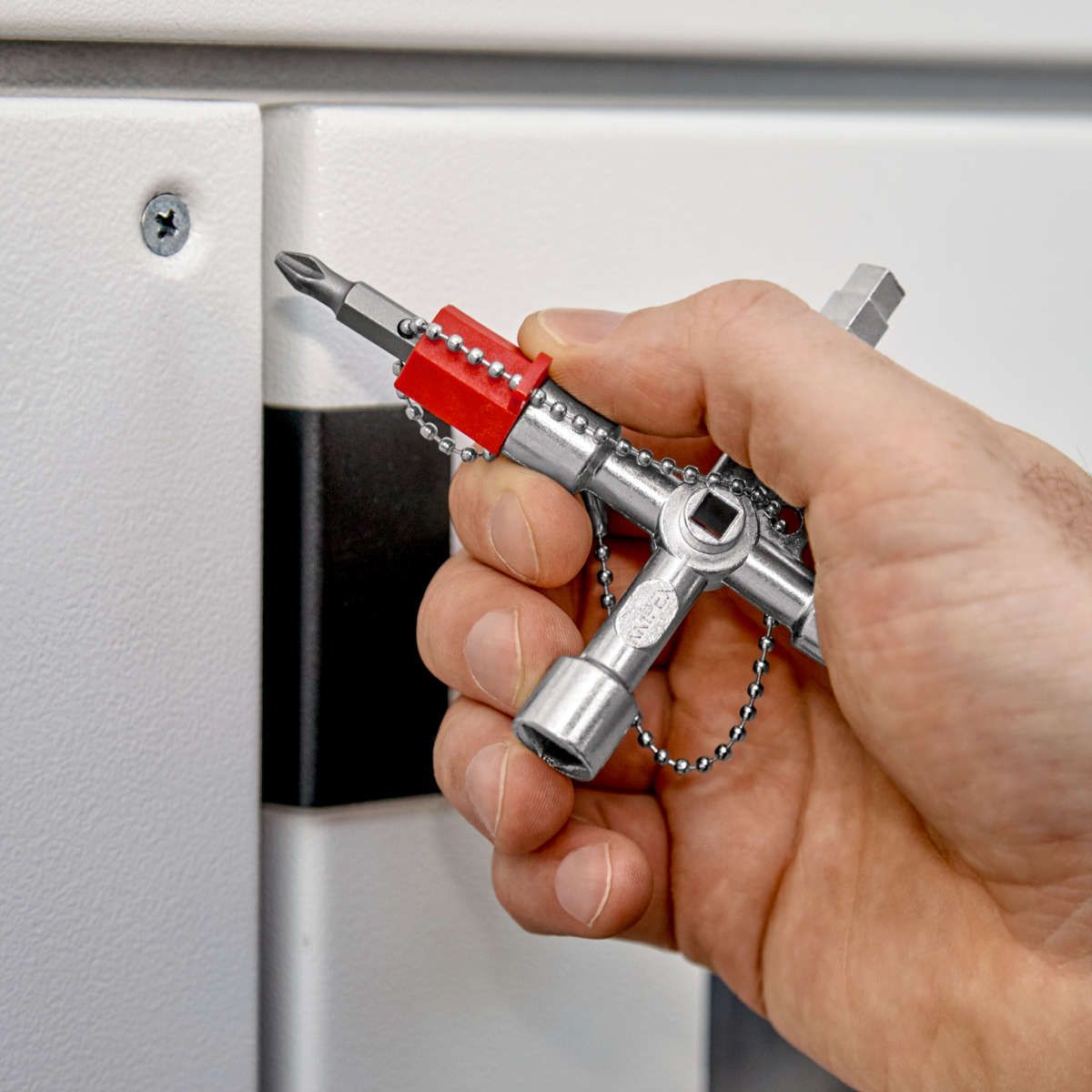 KNIPEX 00 11 04 Profi-Key für gängige Absperrsysteme 90 mm (SB-Karte/Blister)