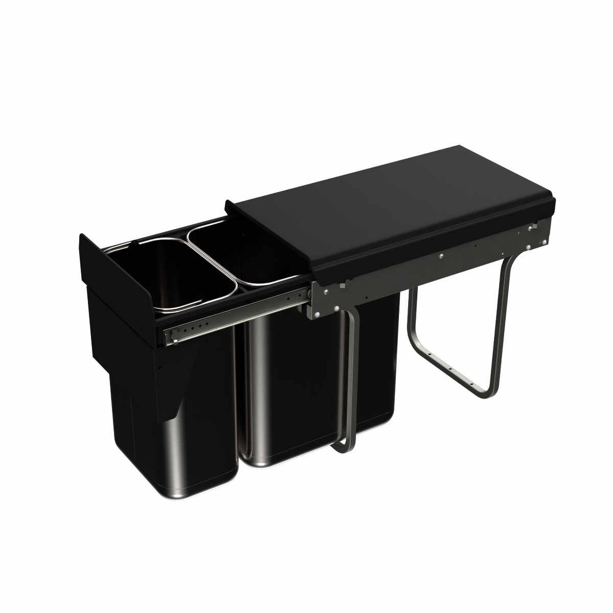 Bin.it Duo I Edelstahl, Kunststoff