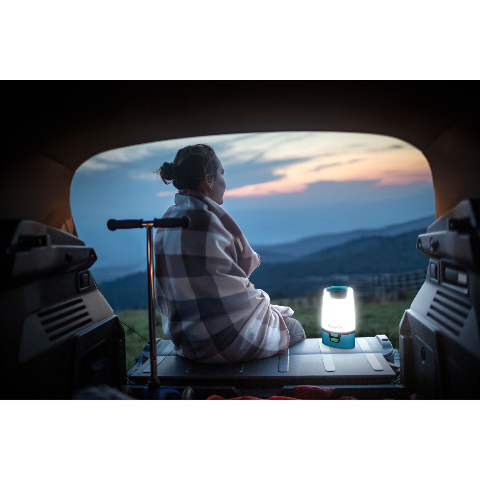 Camping-Laterne Hybrid Powered LED