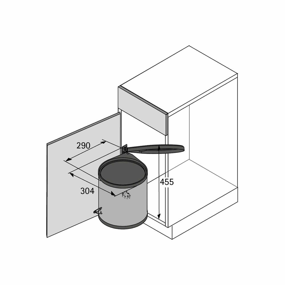 Bin.it Classic 15l E