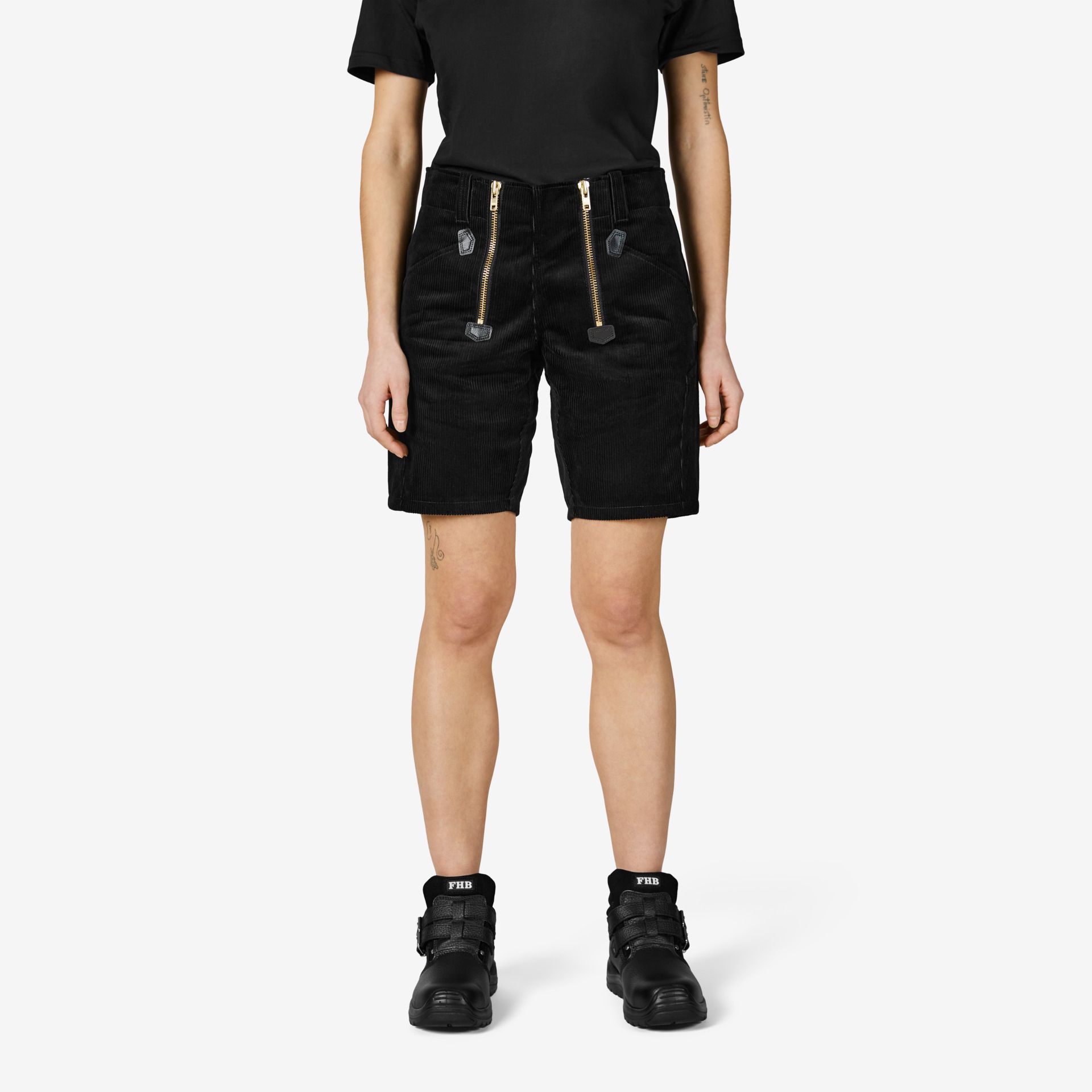 FHB Zunftshort HANS schwarz - Gr. 54