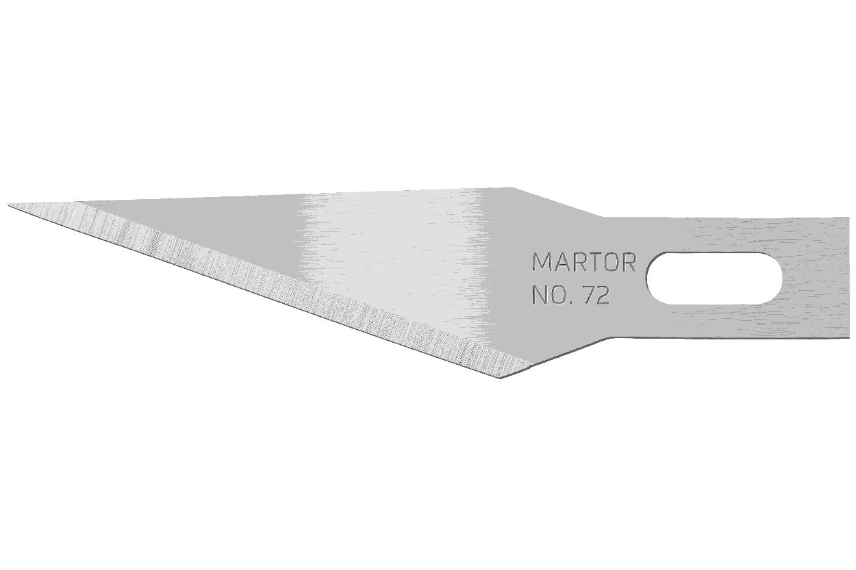 MARTOR Ersatzklinge GRAFIKKLINGE 72 Spezialschliff | 10 Stück