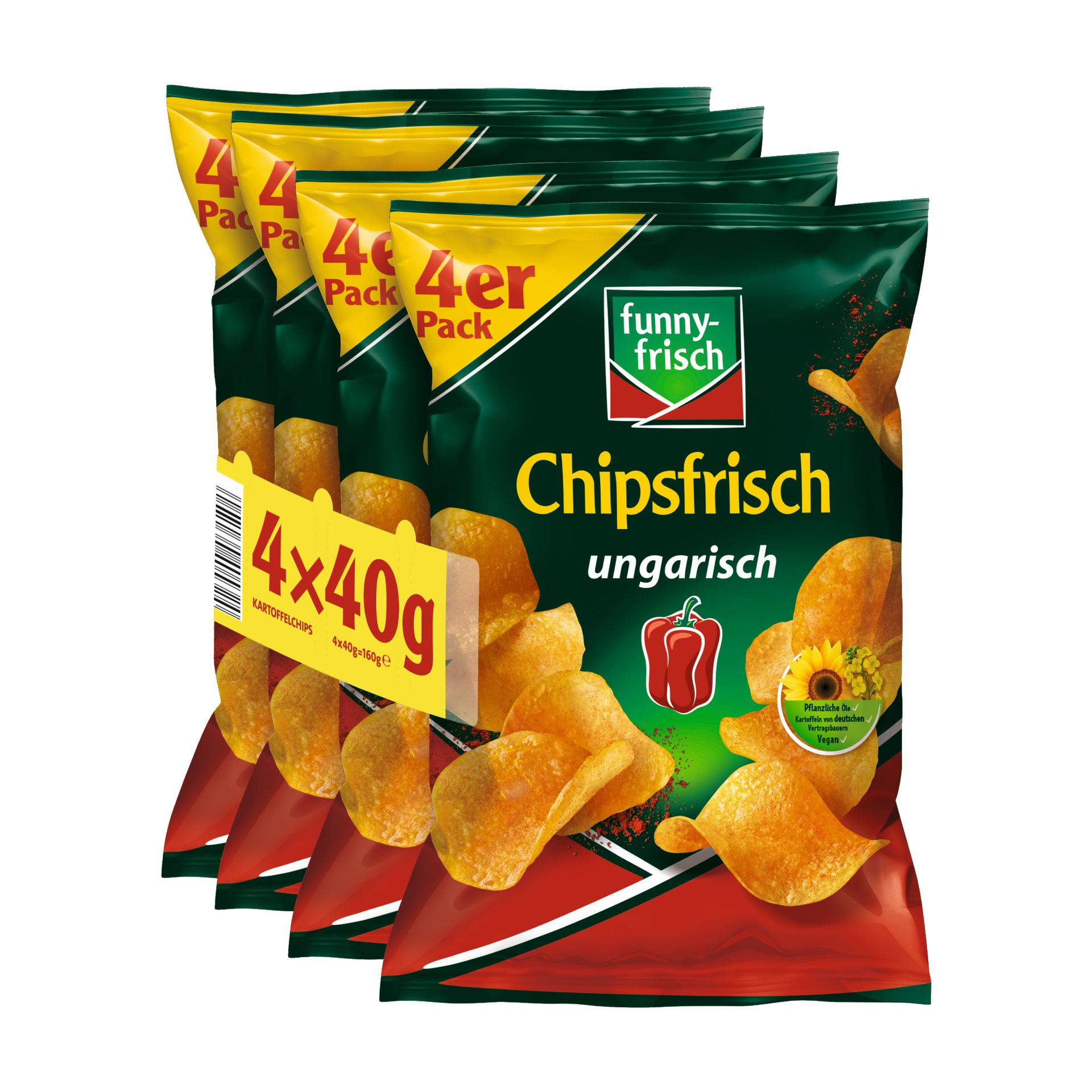 Chips ungarisch 4x40g