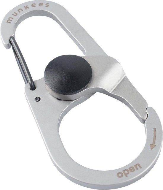 Munkees Edelstahl Karabiner