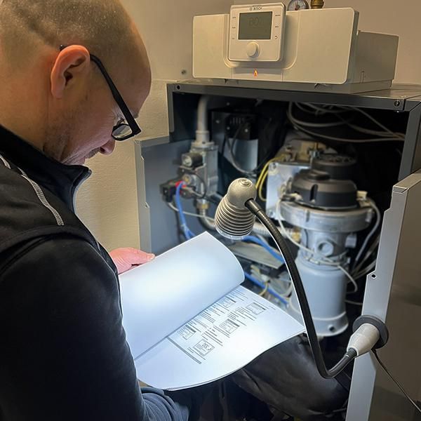 LED-Arbeitsleuchte Flexi 90 Grad 450Lumen Bauer + Böcker