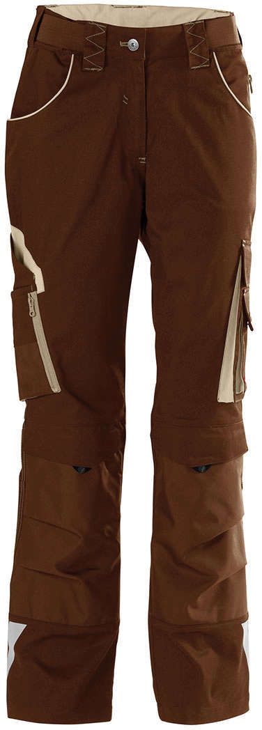 FORTIS Damen Bundhose 24,braun/beige,Gr.38