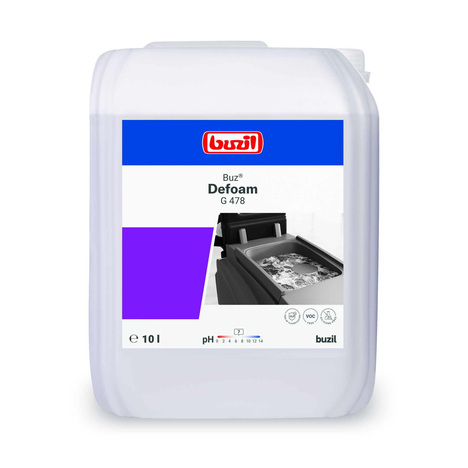 Buz® Defoam,Entschäumer für Maschinen