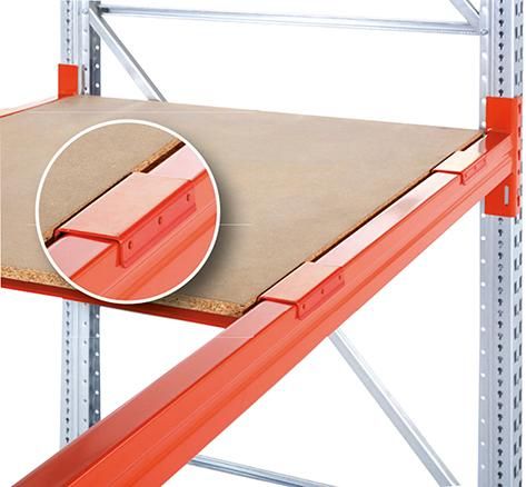 Spanplattenboden B2700xT800xH39 mm mit Tiefenauflage Meta MULTIPAL