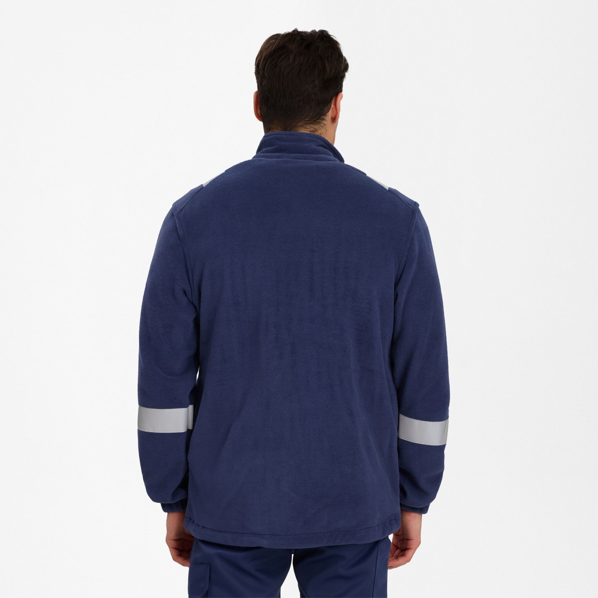 Safety+ Fleecejacke Blue Ink, Gr. XL