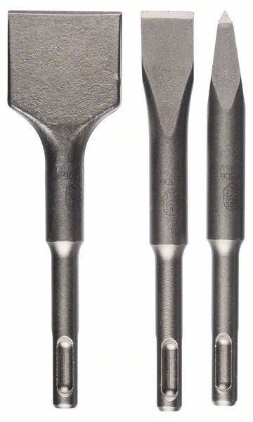 Bosch 3-tlg. Kurzmeißelset