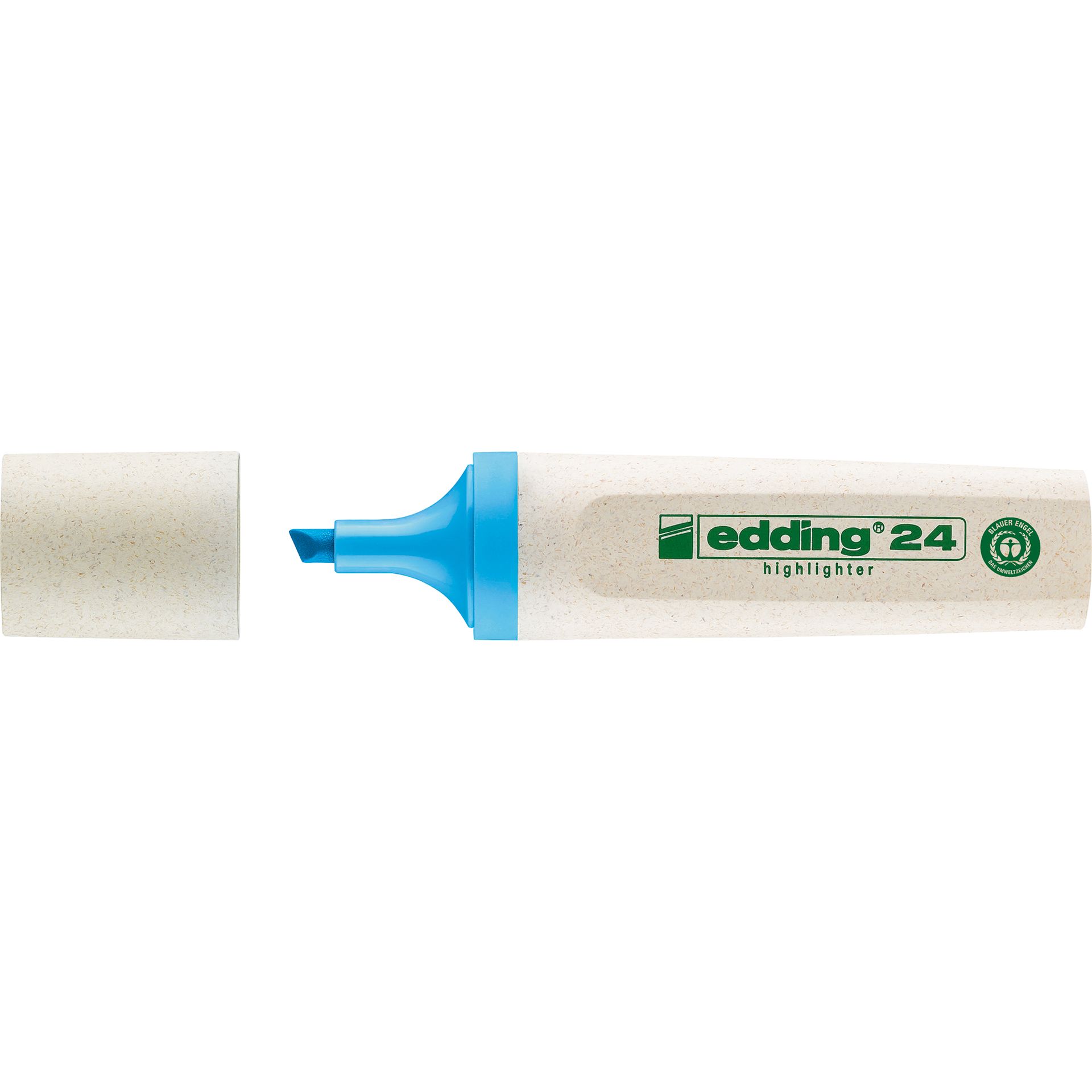 Textmarker Highlighter 24 EcoLine 2-5mm hellblau