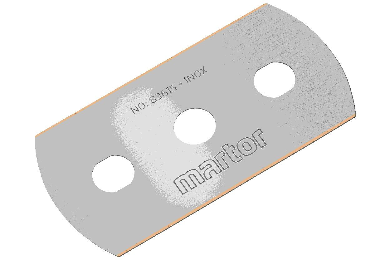 MARTOR Ersatzklinge INDUSTRIEKLINGE 83615 Standardschliff | 500 Stück