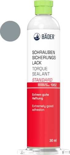 BÄDER Schraubensicherungslack, grau