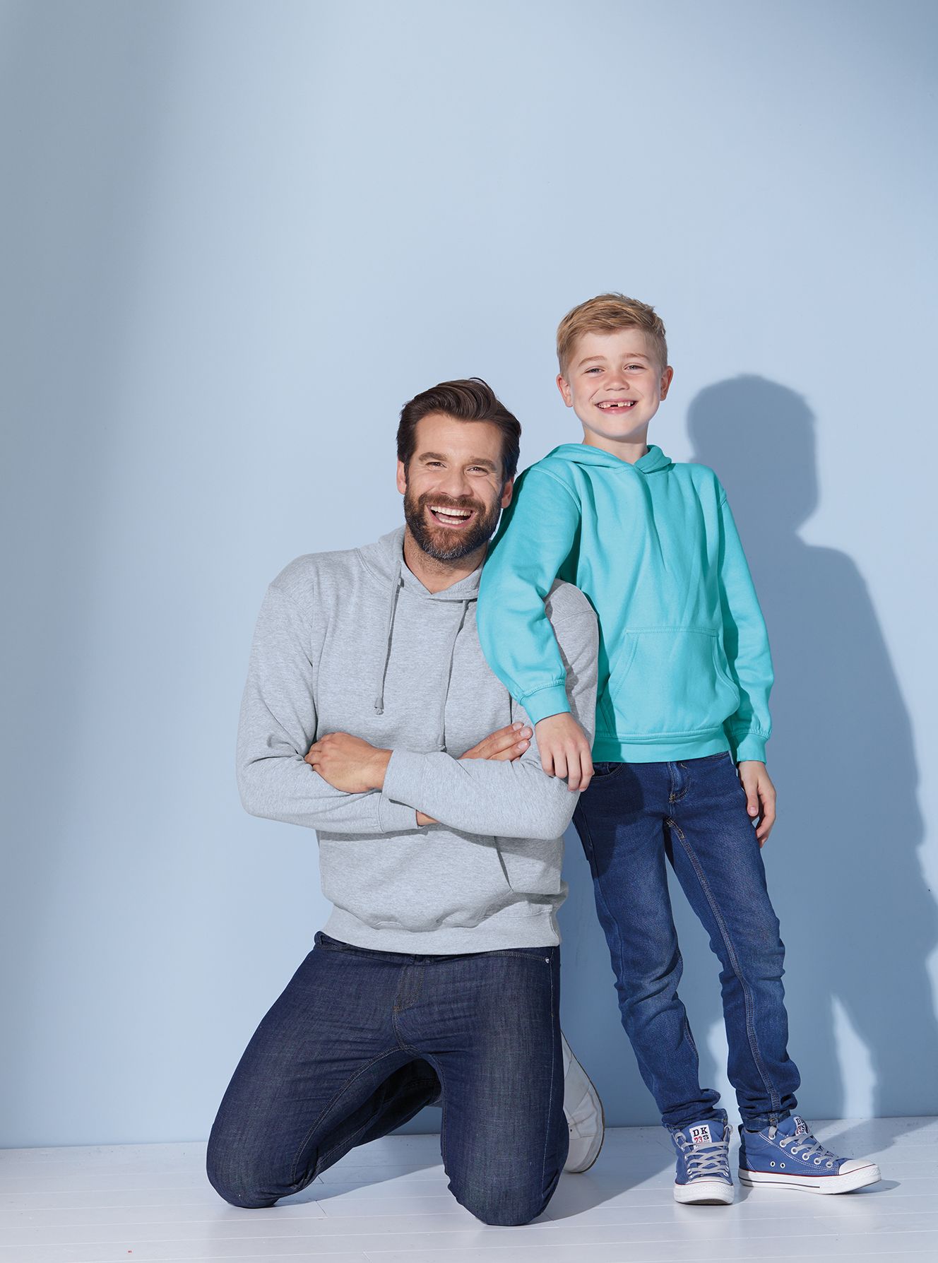 James & Nicholson JN047 Sweatshirt, Schwarz, Gr. S