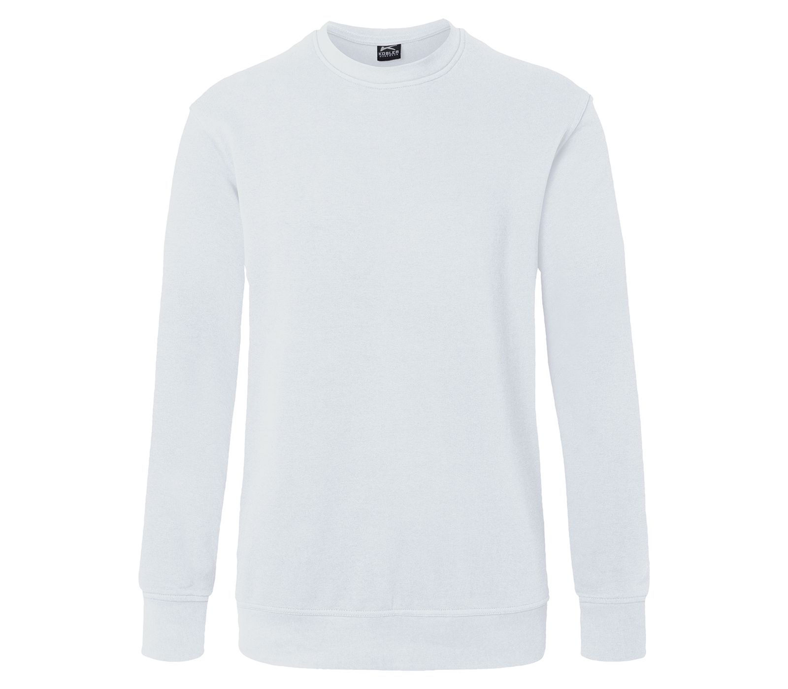 KÜBLER SHIRTS Sweatshirt weiß Gr. XS