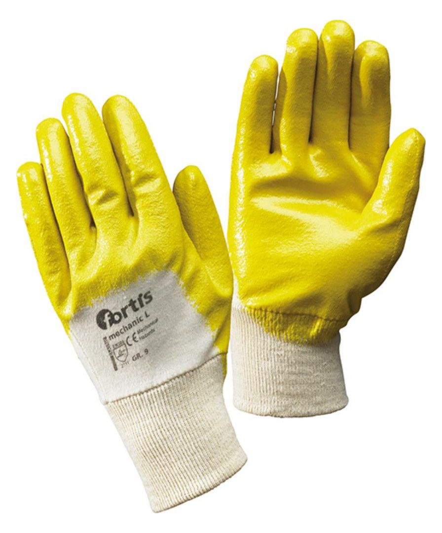FORTIS Nitril-Handschuh mit Strickbund