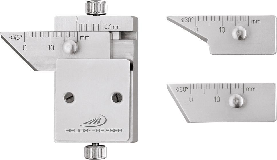Fasenmessgerät mit auswechselbare Mess- Schiene HP PREISSER
