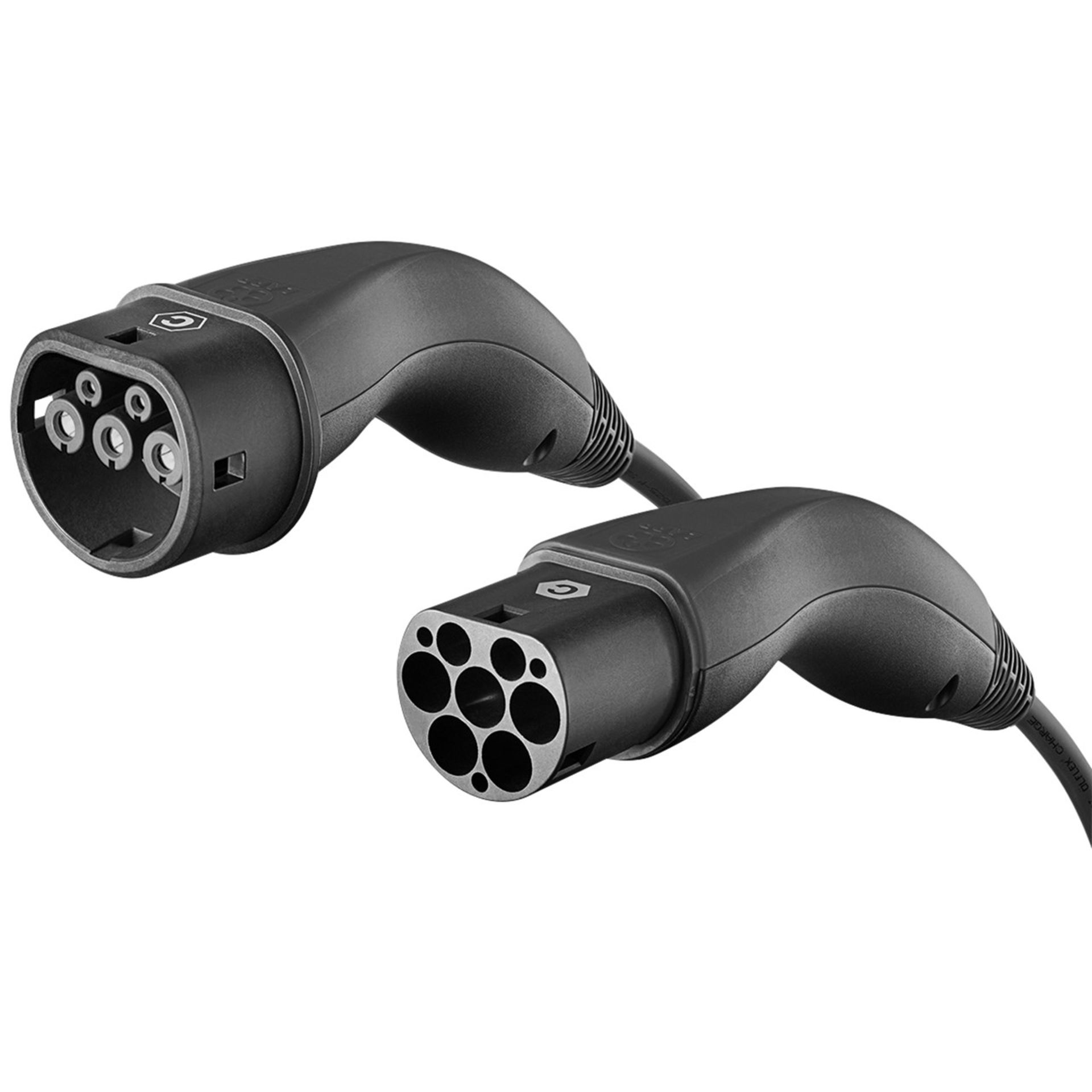 Ladekabel Helix Typ2 7,4kW 5m schwarz