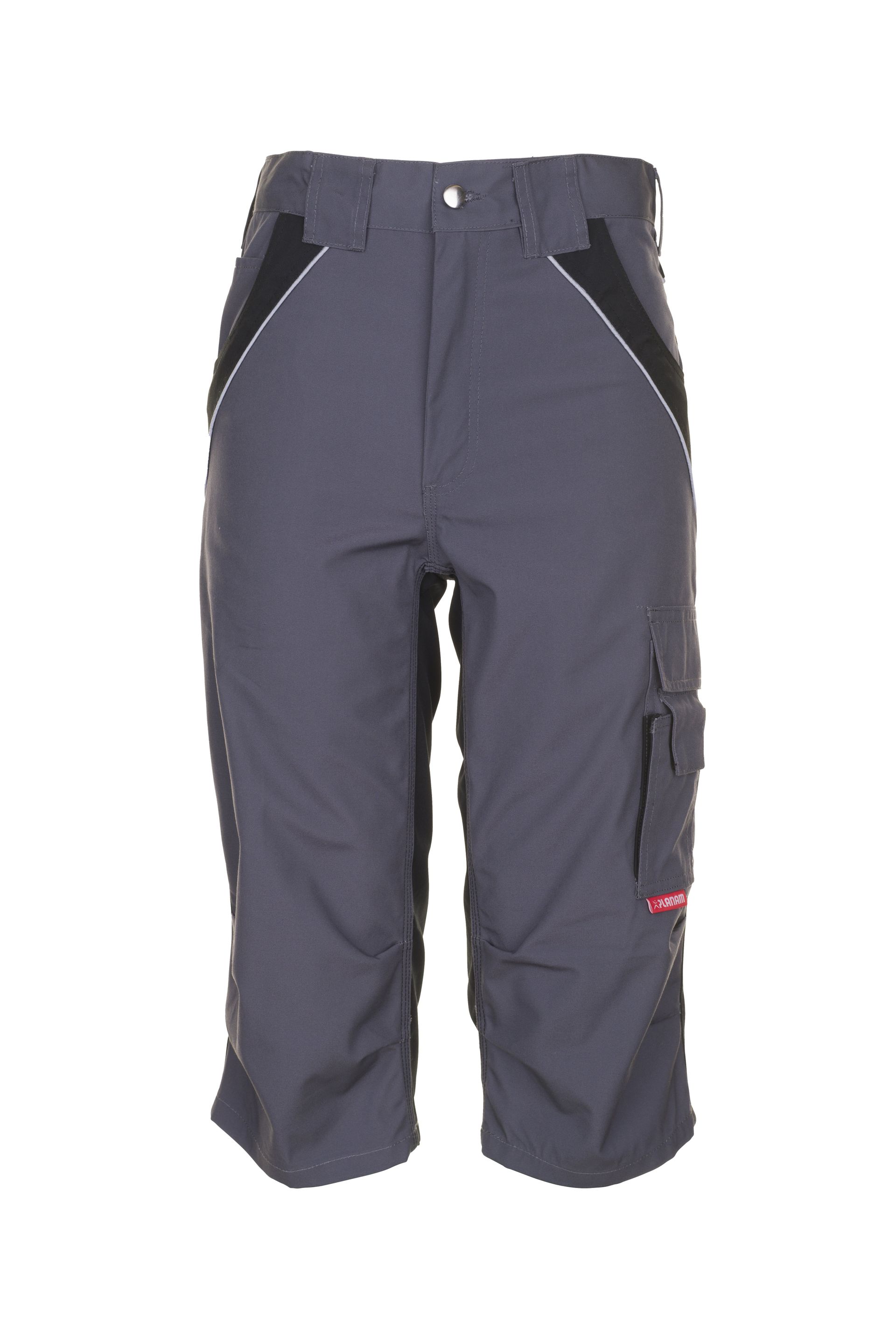 Planam 3/4-Hose Plaline schiefer/schwarz Gr. XS