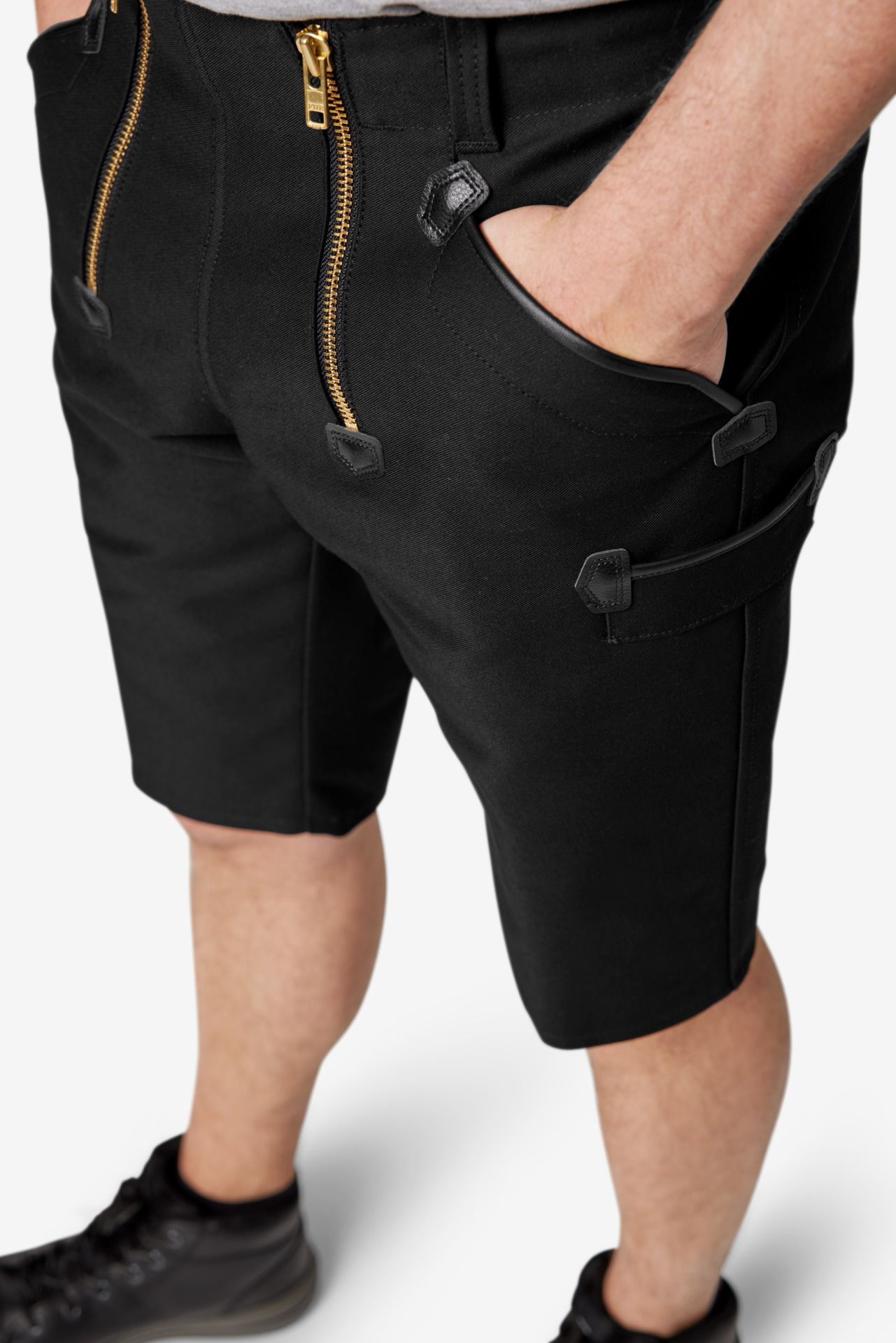 FHB Zunftshort JOCHEN schwarz - Gr. 56