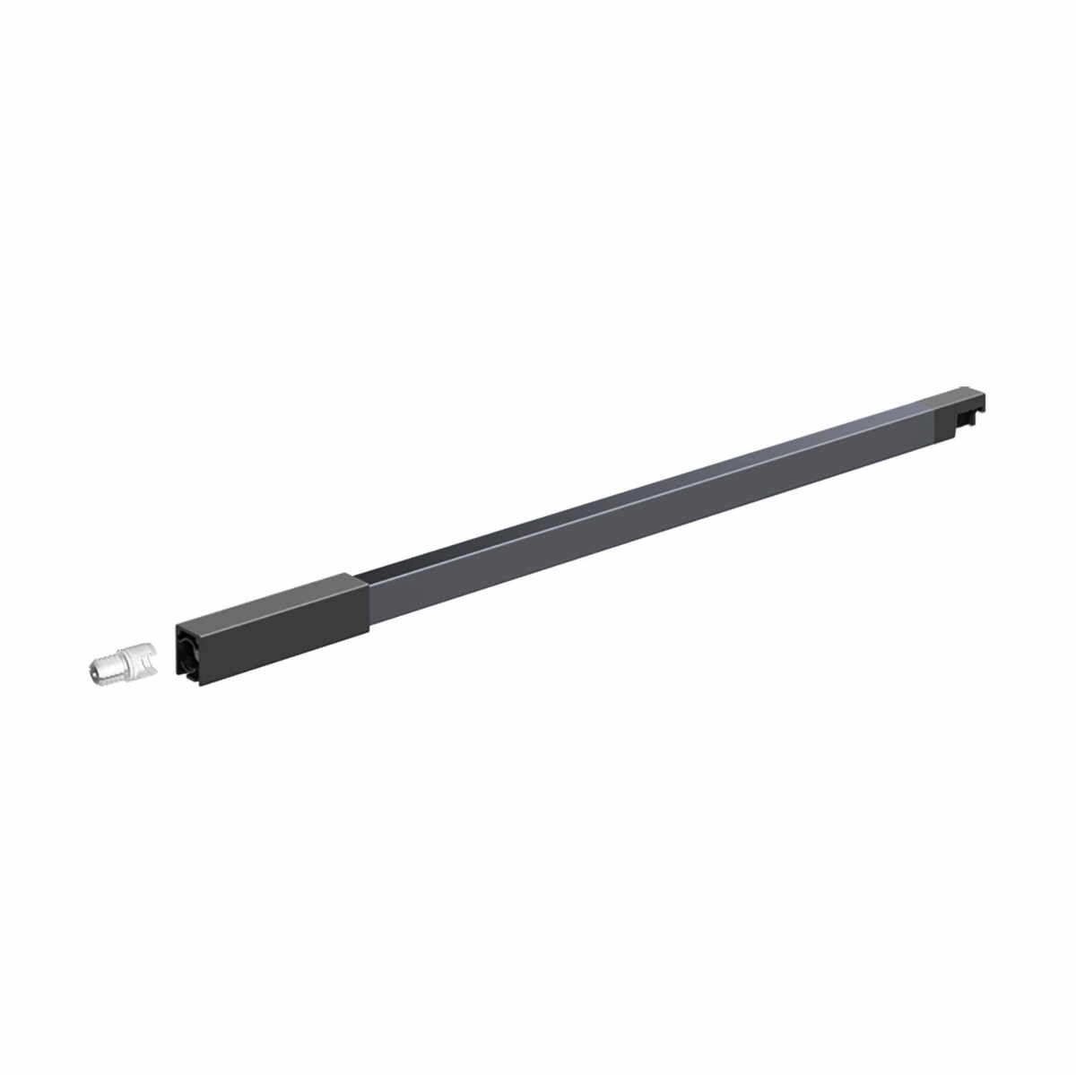 Längsreling InnoTech Atira, 420 mm, links, silber