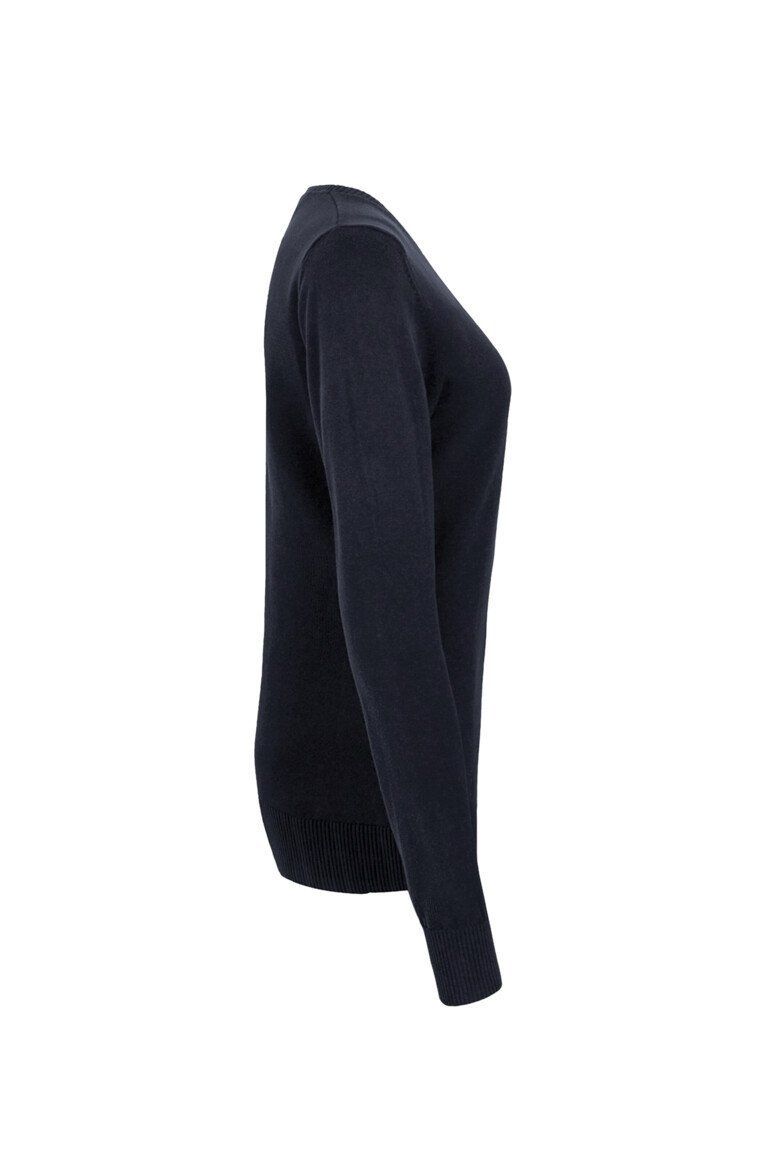 HAKRO Damen V-Pullover Premium-Baumwolle