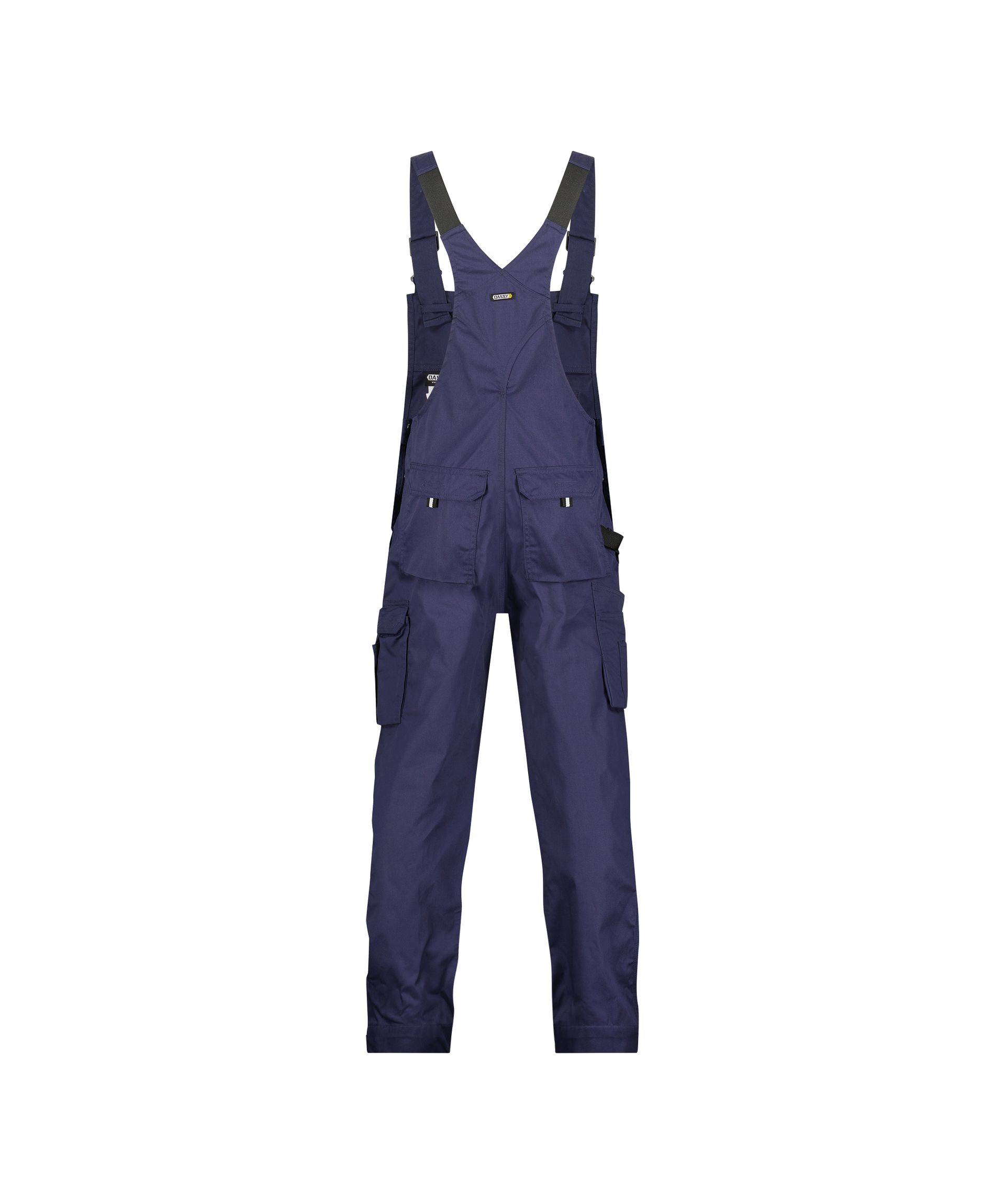 DASSY Ventura Latzhose, Dunkelblau, Gr. 58, 100% Baumwolle