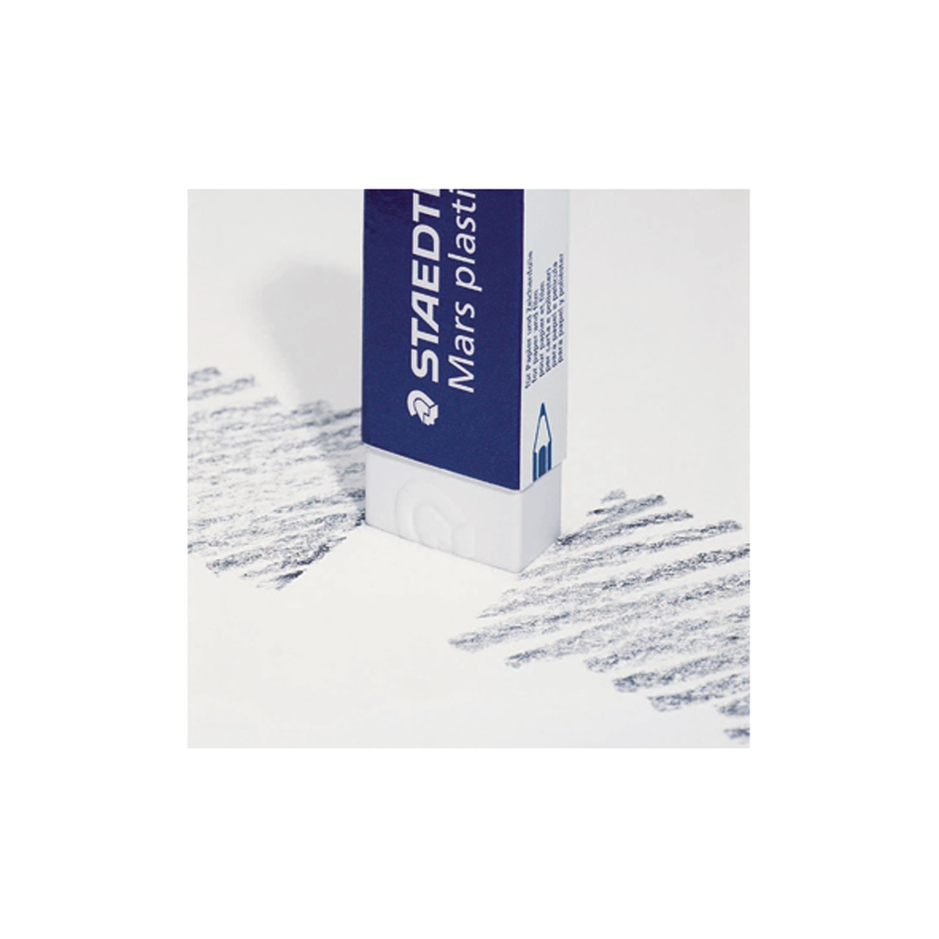 Radierer Mars Plastic mini PVC weiß
