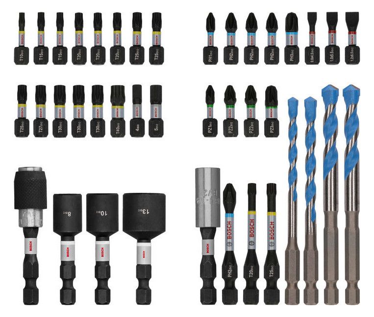 BOSCH Schrauberbits- & Bohrerssatz