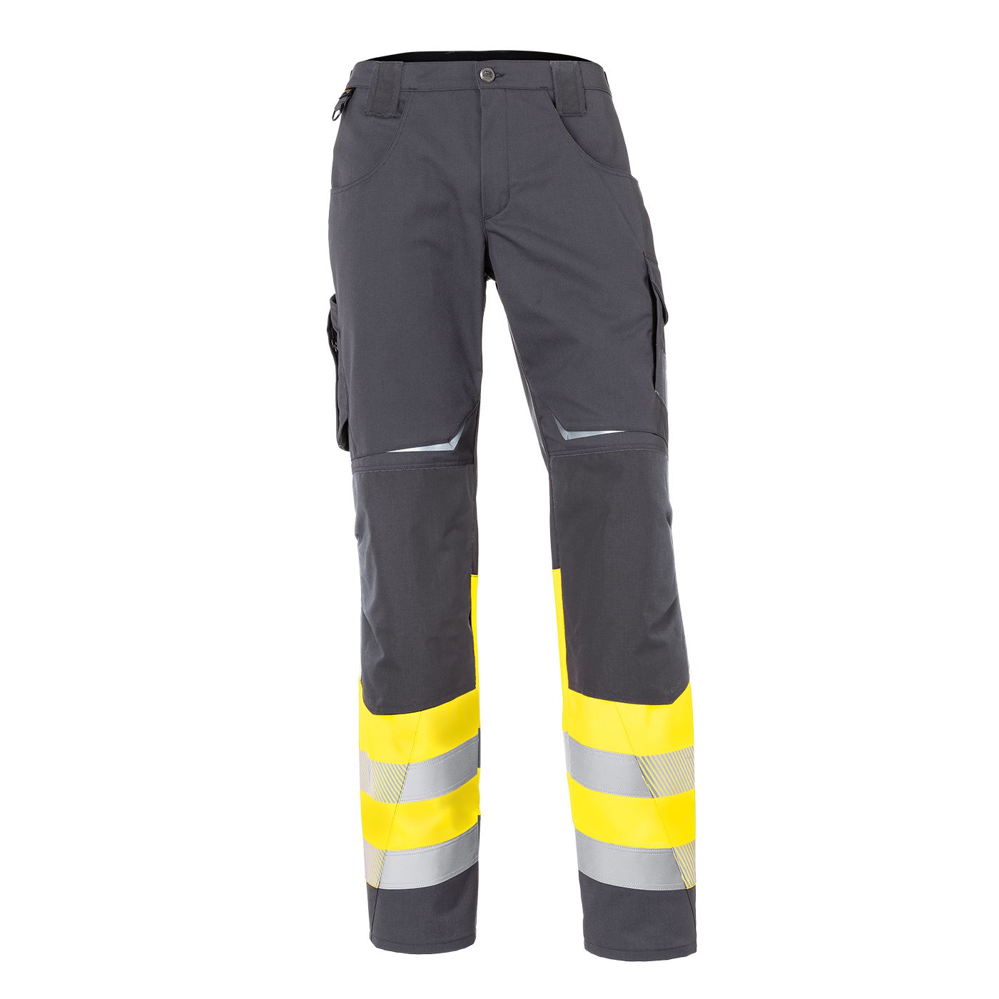 KÜBLER REFLECTIQ Hose Klasse 1 warngelb/anthrazit Gr. 44