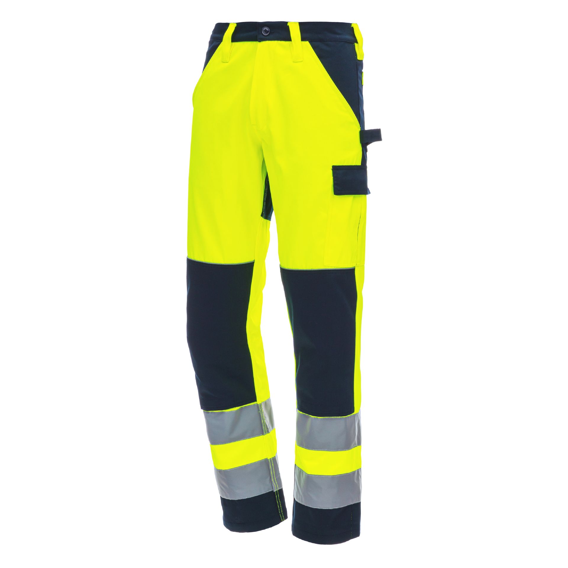 NITRAS MOTION TEX VIZ, lange Warn-Arbeitshose 7571