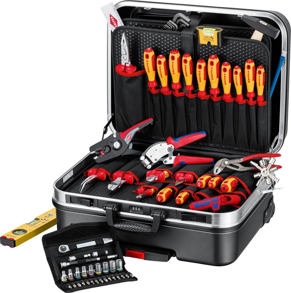 Werkzeugkoffer BIG Basic Move Elektro+ 00 21 06 KNIPEX