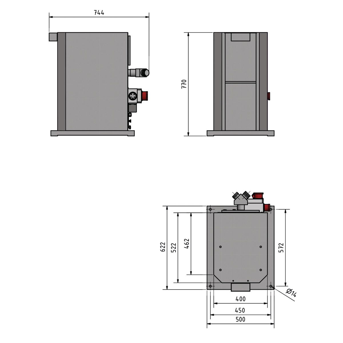 Universalunterbau Optimum GU 5