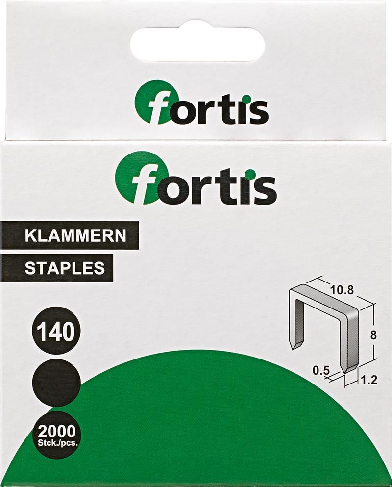 FORTIS Heftklammer 10 mm a 2000Stk.