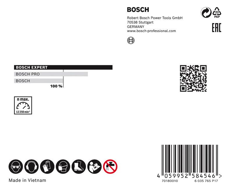 BOSCH Diamanttrennscheibe, X-LOCK
